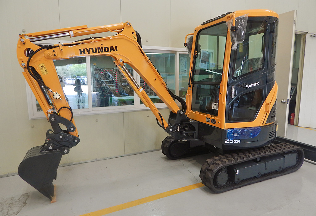 Hyundai 25ZA диагностика экскаваторов 5.03.18