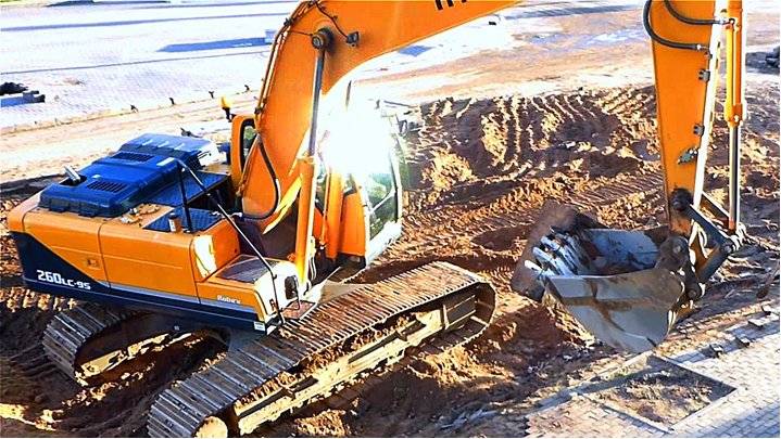 Hyundai 260LC 95 диагностика экскаватора Hyundai 05.02.2018