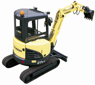 Hyundai R27Z-9 диагностика Cummins
