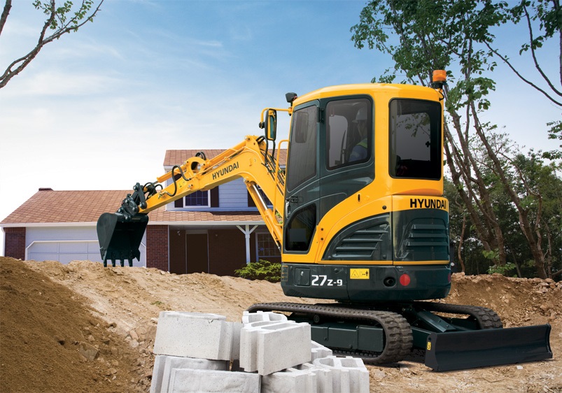 Hyundai R27Z 9 копка техническое обслуживание экскаваторов Hyundai 02.12
