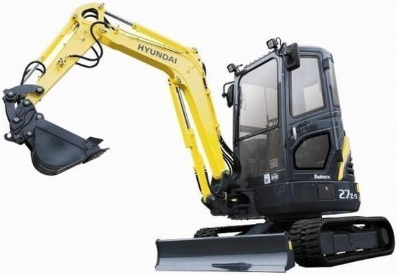 Hyundai R27Z 9 техническое обслуживание экскаваторов Hyundai 02.12.2017