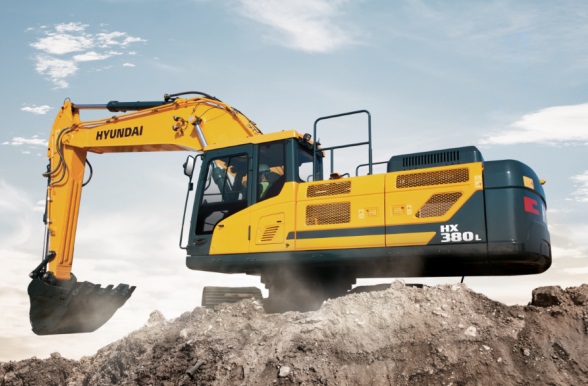 Hyundai экскаатор HX380L новость 7