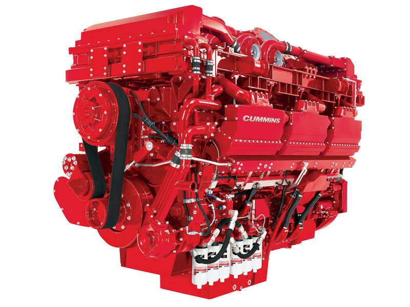 двигатель Cummins QSX